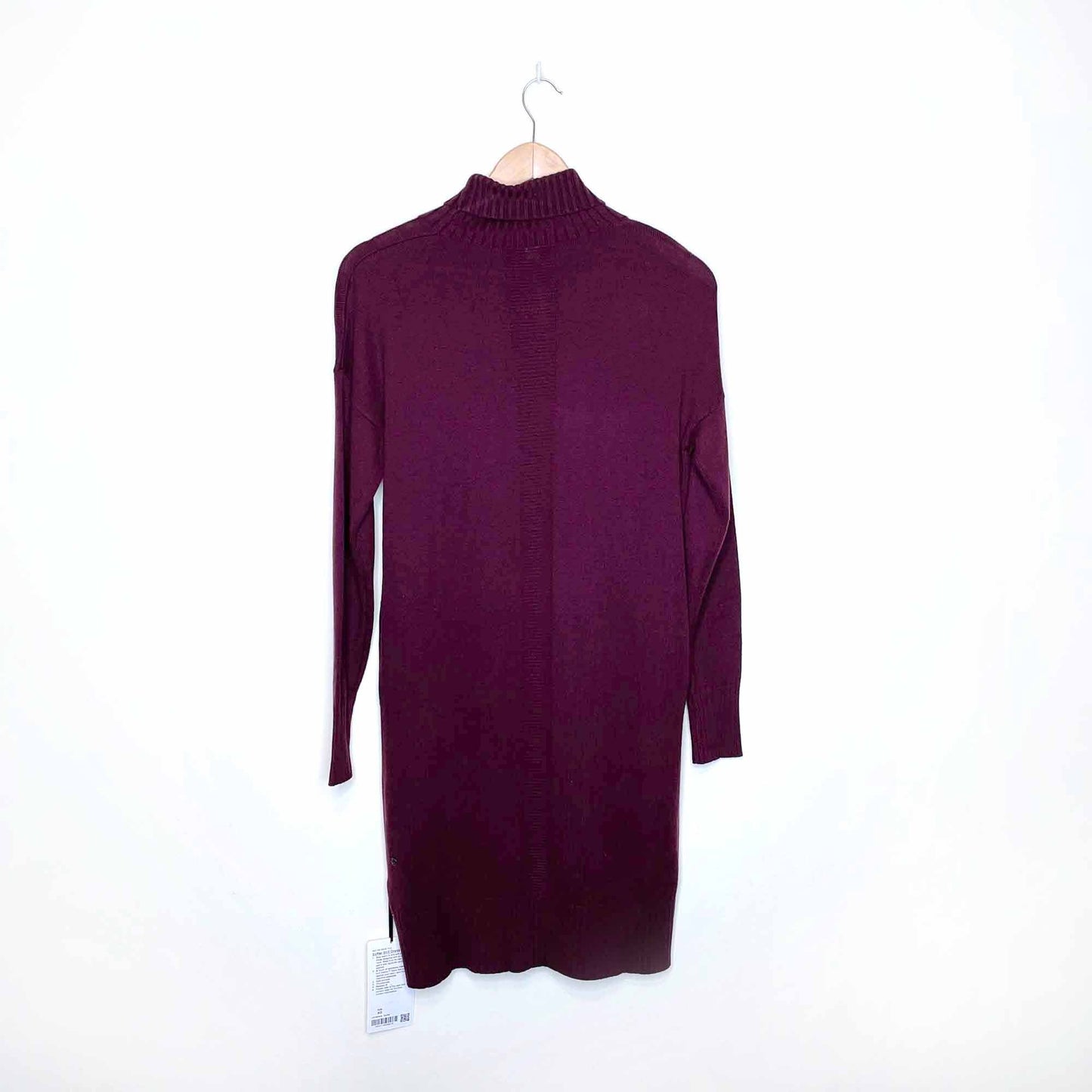 nwt lululemon softer still sweater dress with cashmere - size xs