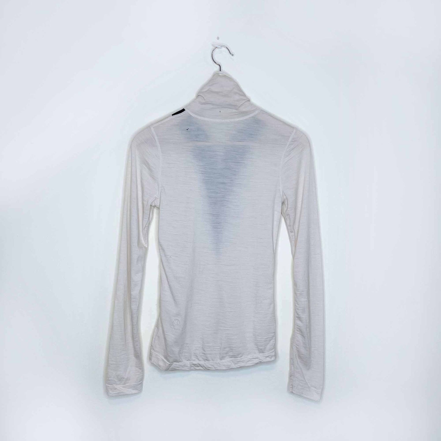 lululemon merino wool base layer turtleneck - size 2/4