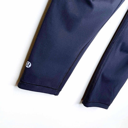 lululemon smooth stride crop full on luxtreme tights - size 6
