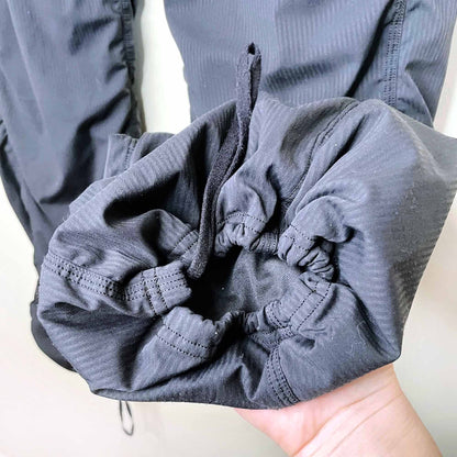 lululemon mid-rise lined dance studio on the move pants - size 4