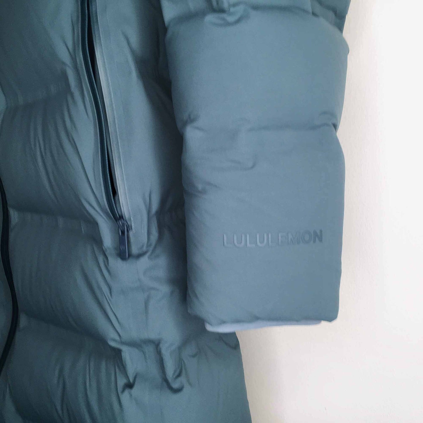 lululemon Sleet Street long down puffer jacket - size 6