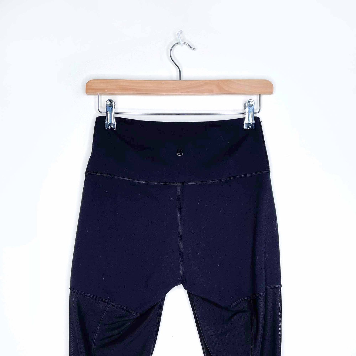 rare lululemon lab high rise wunder under mesh back leggings - size 6