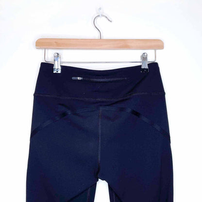 lululemon smooth stride crop full on luxtreme tights - size 6