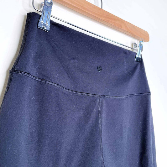 rare lululemon lab high rise wunder under mesh back leggings - size 6