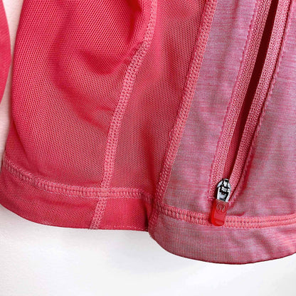 lululemon catch me air mesh panel running jacket - size 2