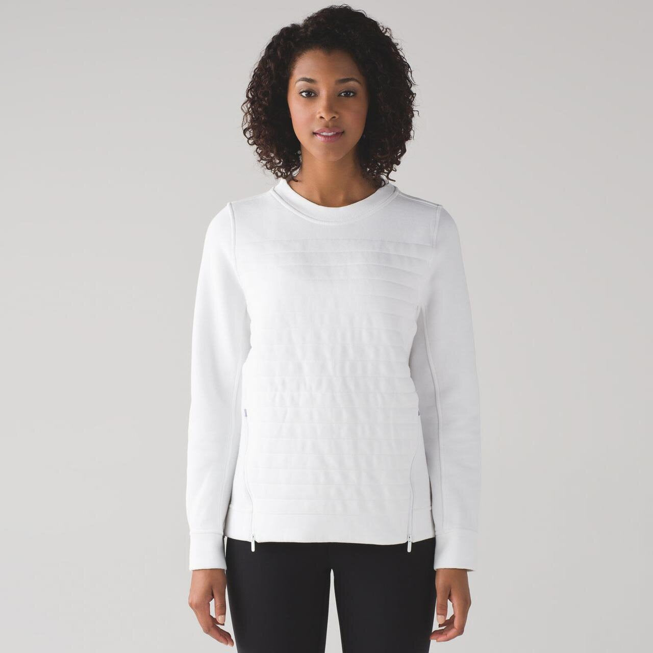 lululemon Fleece be True crew sweatshirt - size 2