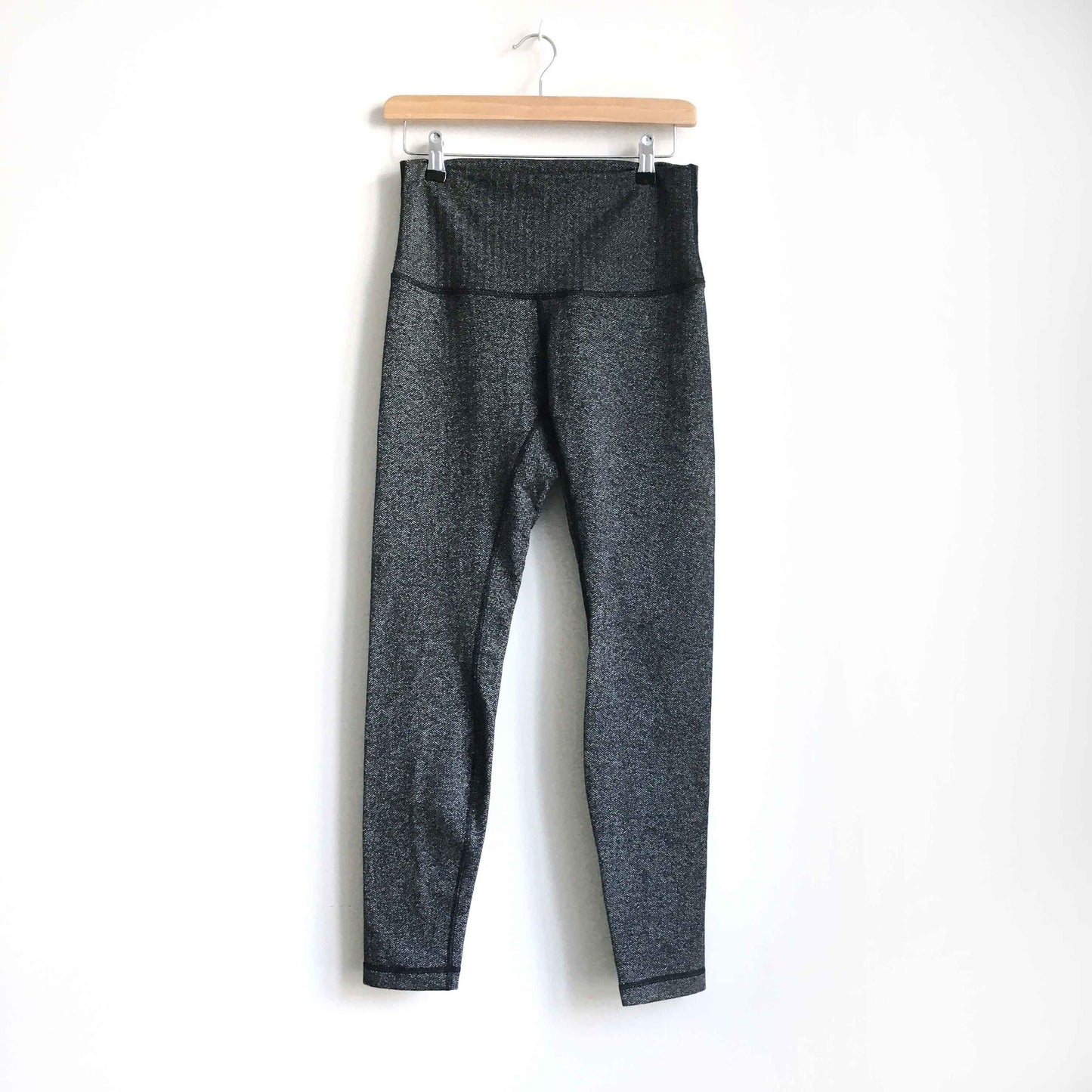 lululemon high rise herringbone wunder under leggings - size 8