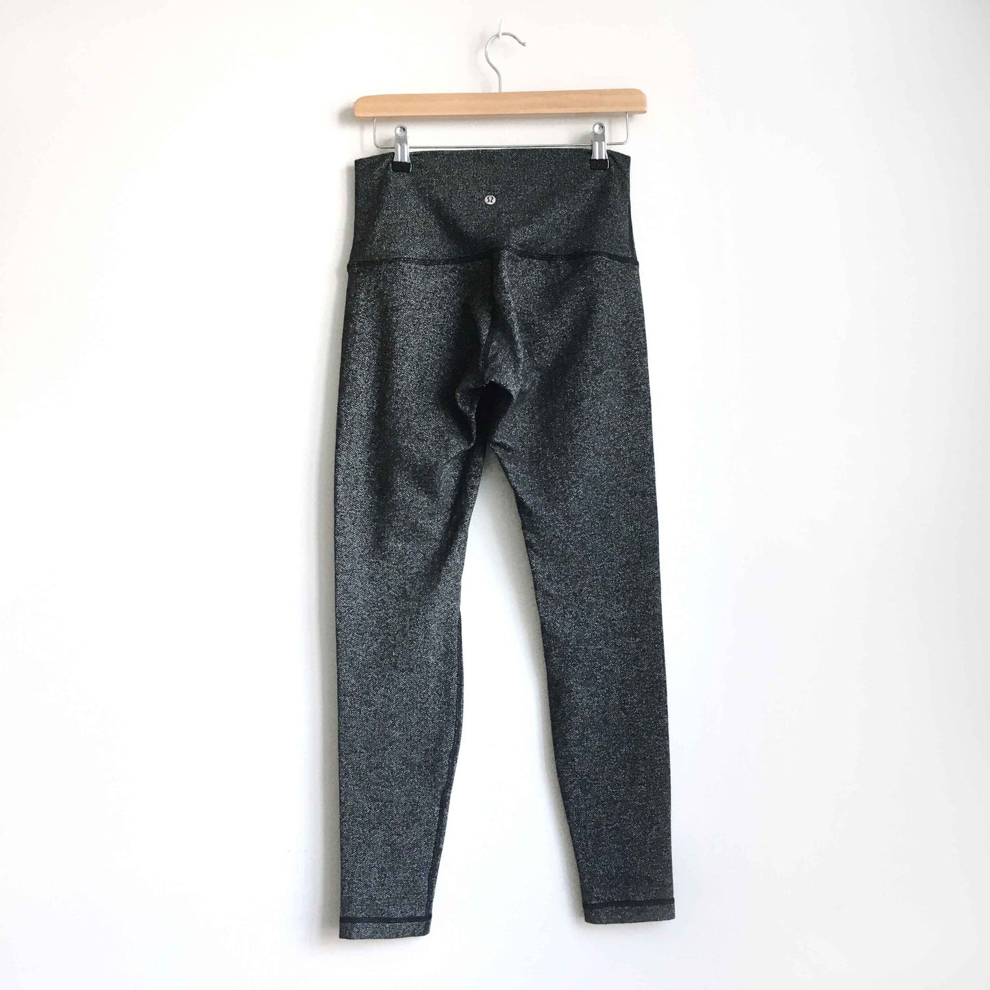 lululemon high rise herringbone wunder under leggings - size 8