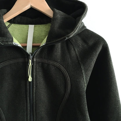 lululemon chevron scuba hoodie - size 4