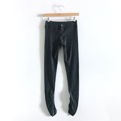 lululemon ribbed ruched leggings - size 4