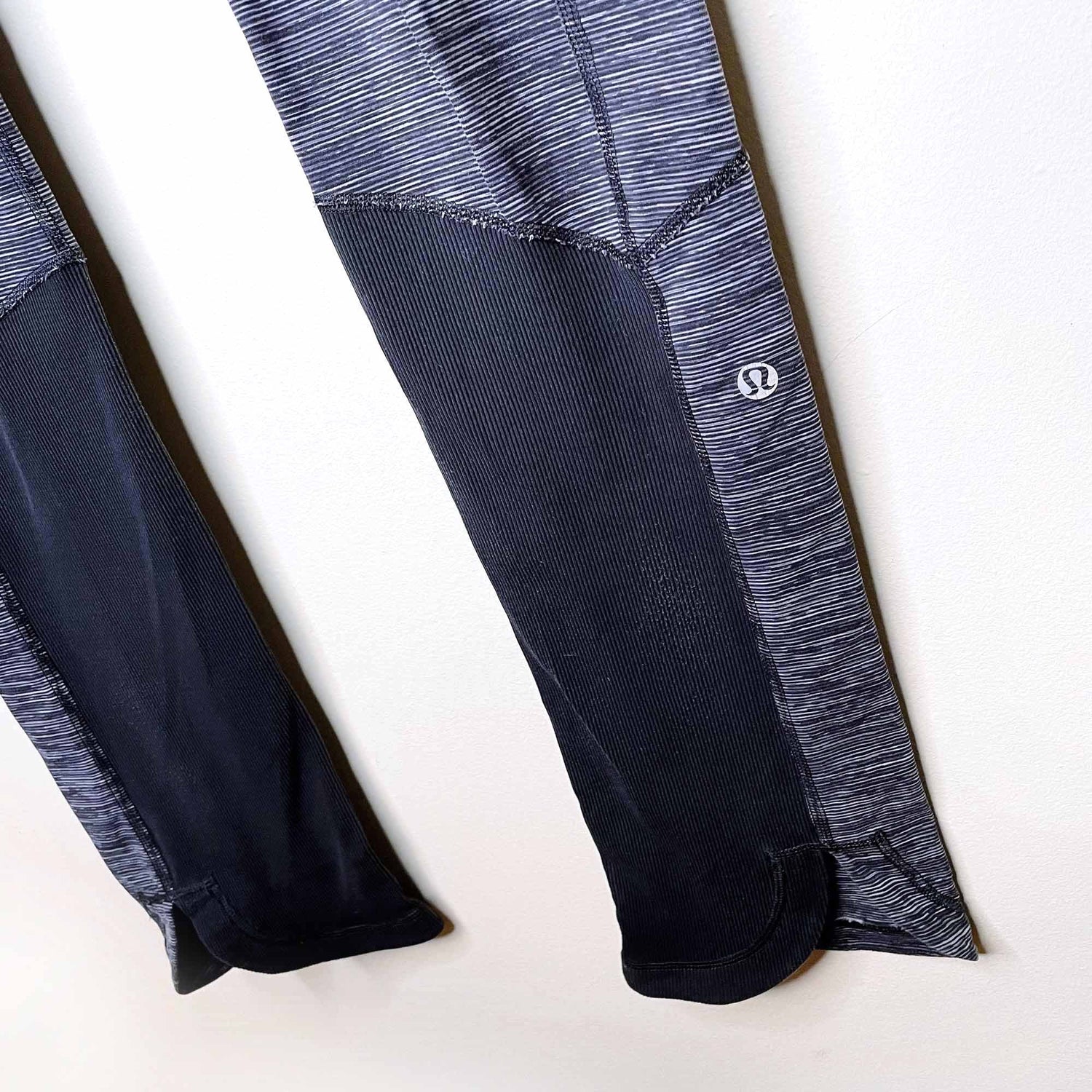 lululemon bootcut ribbed panel yoga pants - size 4 – good market thrift  store