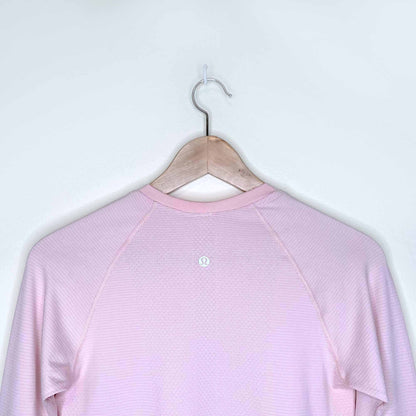 lululemon swiftly tech long sleeve shirt 2.0 race length - size 6