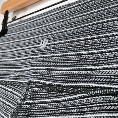 lululemon high rise stripe wunder under crop - size 8