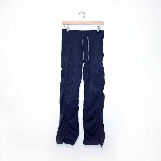 lululemon grey studio dance pants - size 4