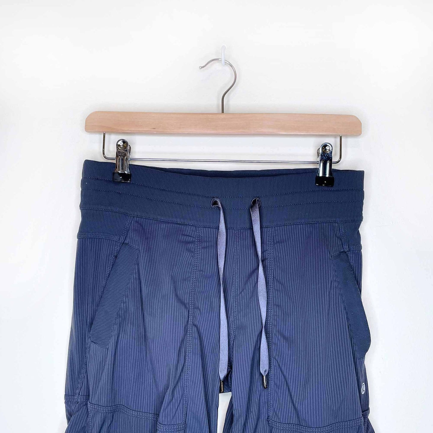 lululemon grey studio dance pants - size 4