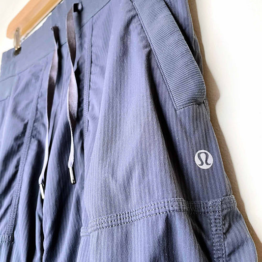 lululemon grey studio dance pants - size 4