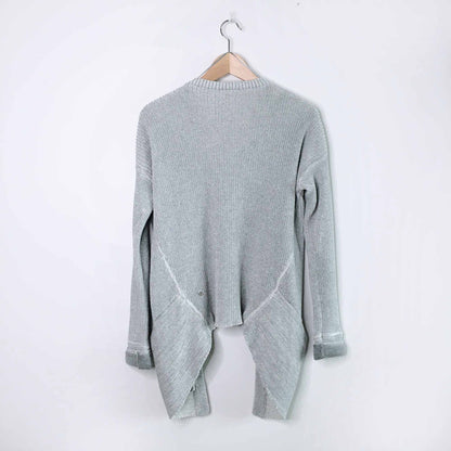 lululemon vestigan double waterfall cardigan - size 6/8