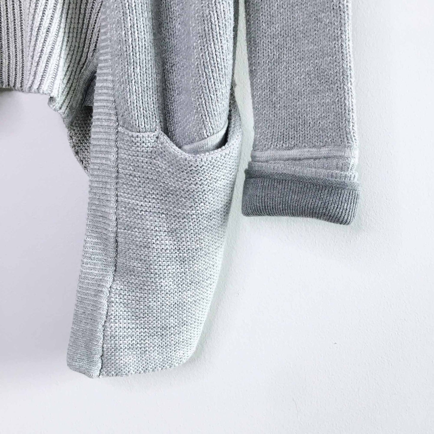 lululemon vestigan double waterfall cardigan - size 6/8