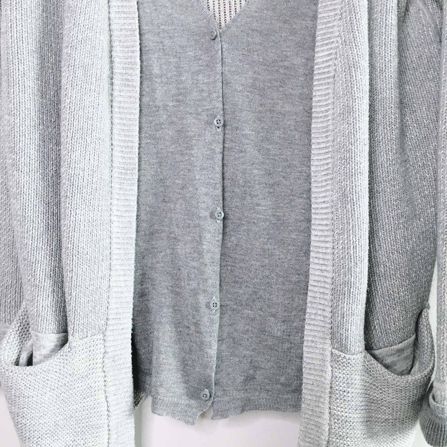 lululemon vestigan double waterfall cardigan - size 6/8