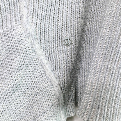 lululemon vestigan double waterfall cardigan - size 6/8