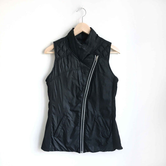 lululemon What the fluff reversible down vest - size 4