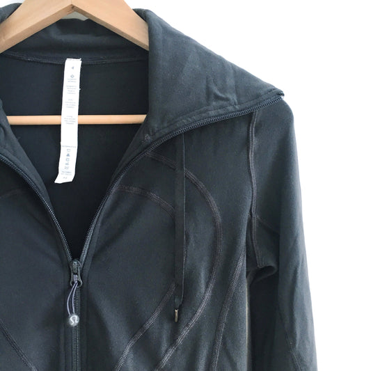 lululemon zip workout hoodie - size 4