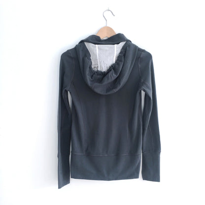 lululemon zip workout hoodie - size 4