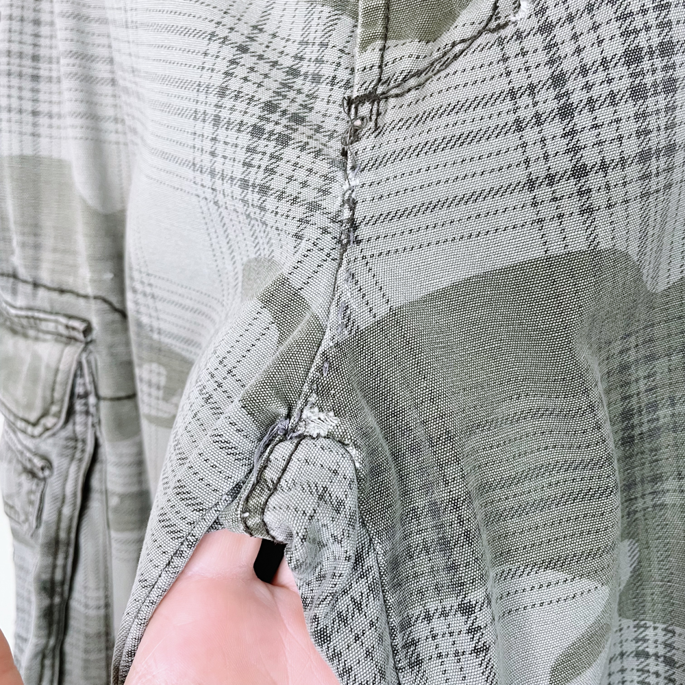 vintage y2k machine camo cargo pants - size 36 M