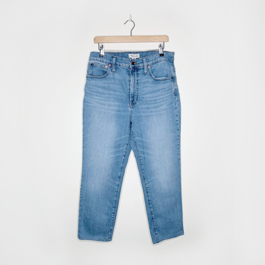 madewell the perfect vintage crop jean - size 30