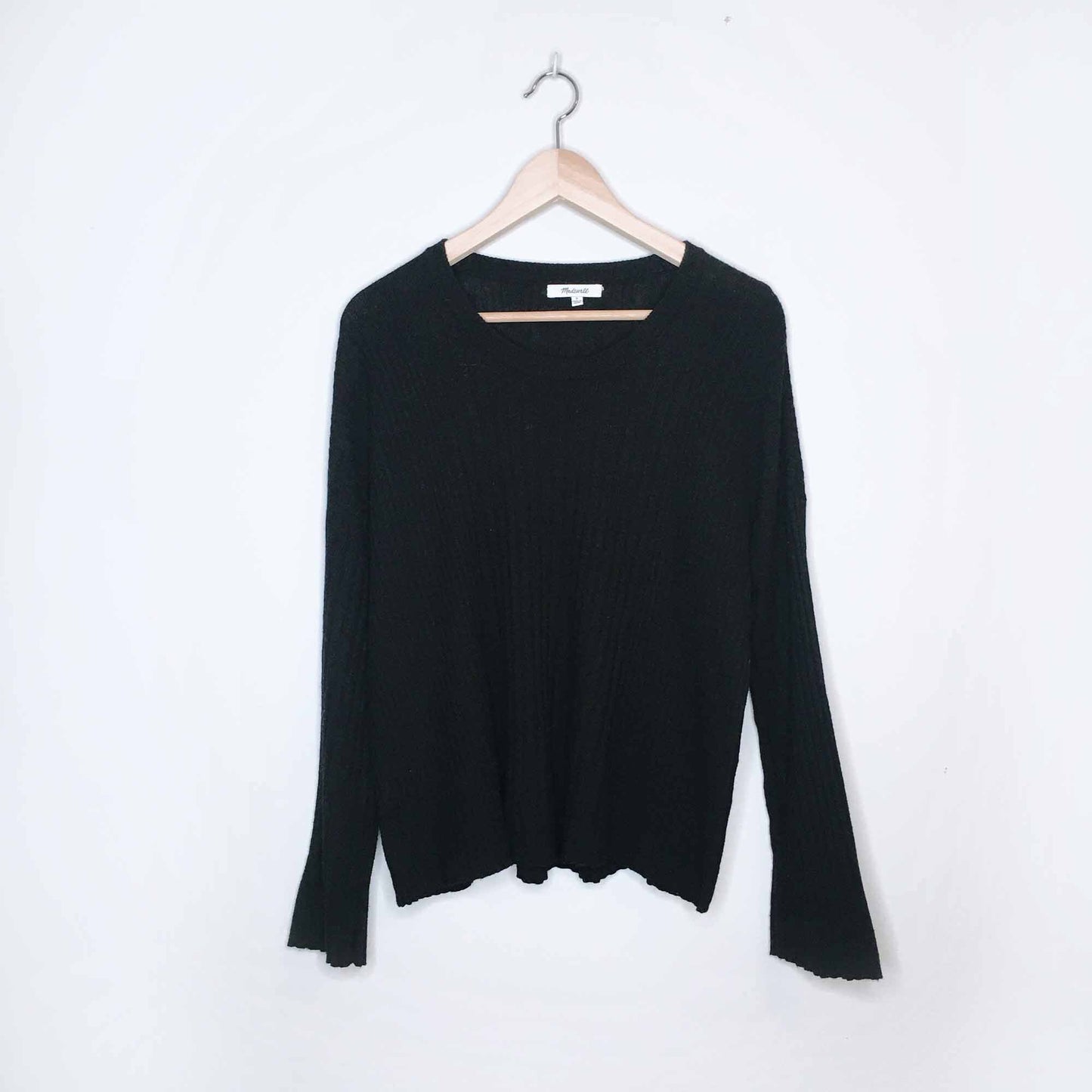 Madewell wool-blend relaxed crewneck sweater - size Small