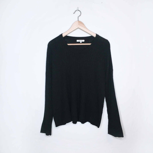 Madewell wool-blend relaxed crewneck sweater - size Small