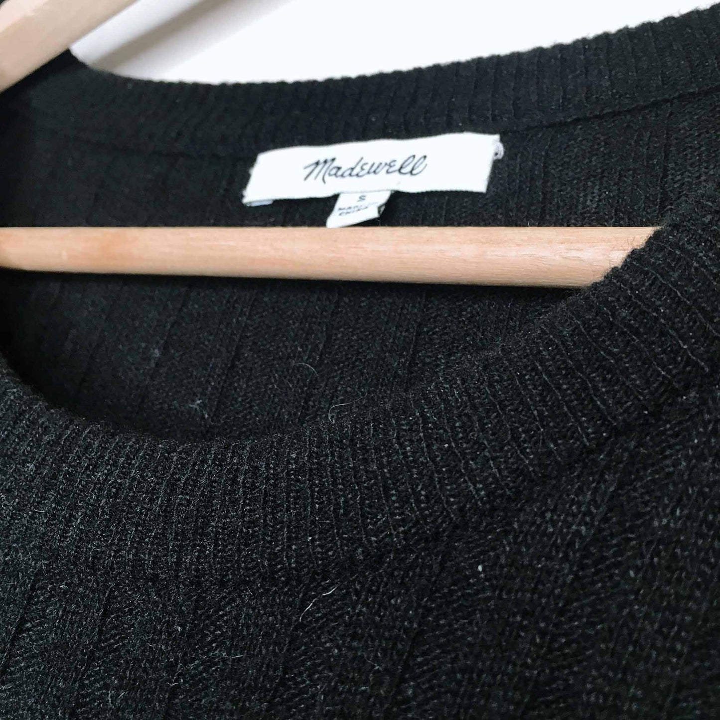 Madewell wool-blend relaxed crewneck sweater - size Small