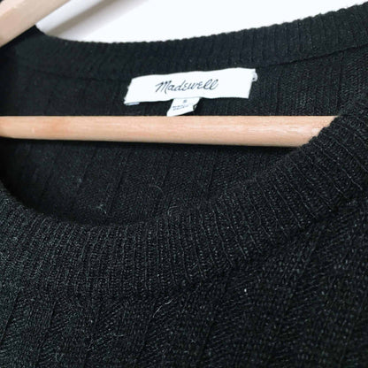 Madewell wool-blend relaxed crewneck sweater - size Small