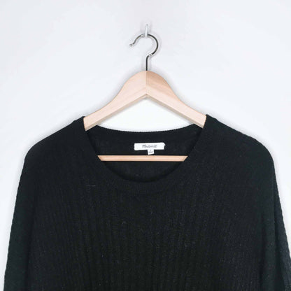 Madewell wool-blend relaxed crewneck sweater - size Small