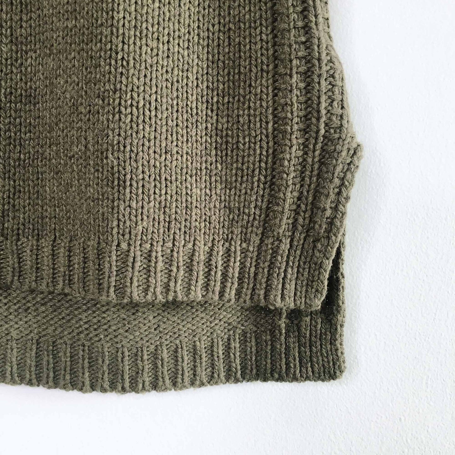 Madewell Hannah sleeveless hi lo knit vest - size xs