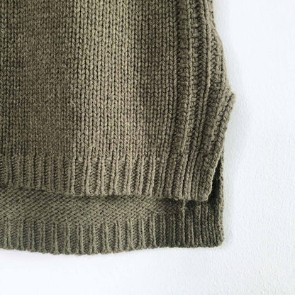 Madewell Hannah sleeveless hi lo knit vest - size xs