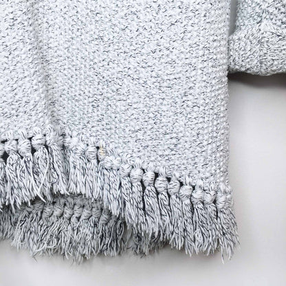 Madewell Memento fringe open cardigan - size Small