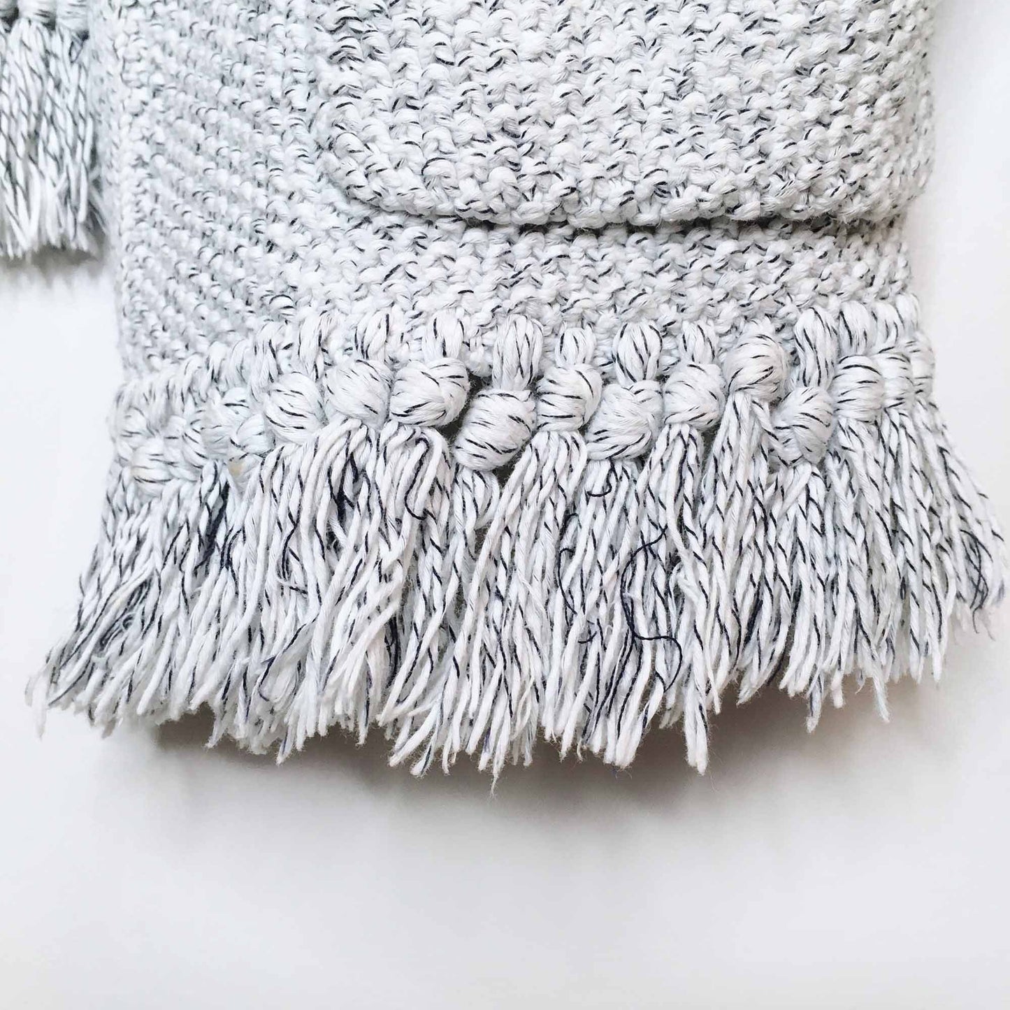 Madewell Memento fringe open cardigan - size Small