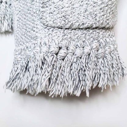 Madewell Memento fringe open cardigan - size Small