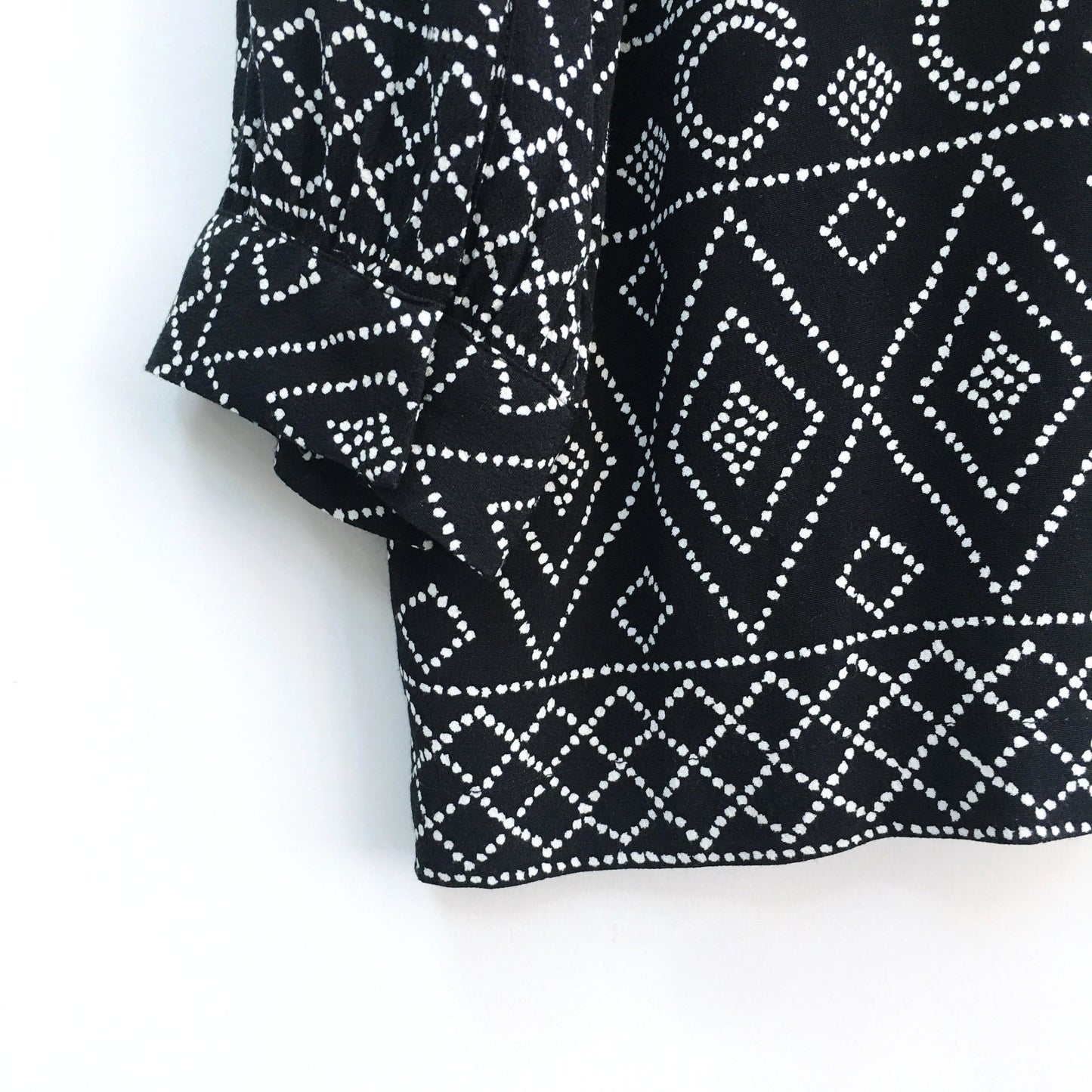 Madewell lace-up Caravan blouse - size Small