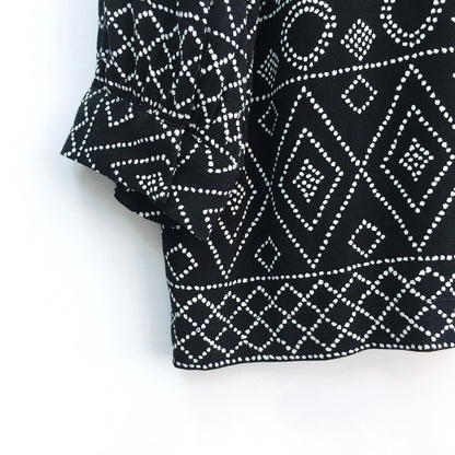 Madewell lace-up Caravan blouse - size Small