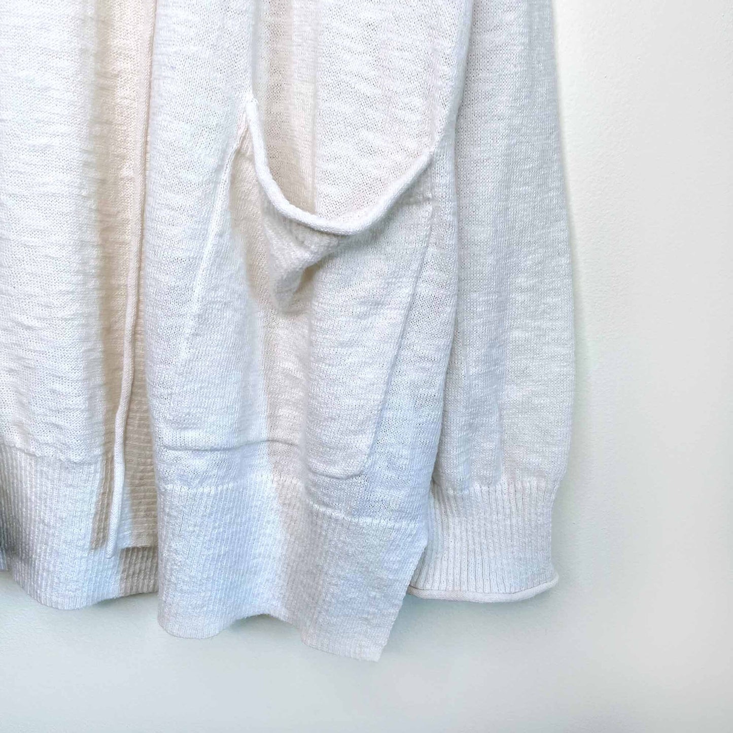 madewell marled bradley cardigan sweater - size large