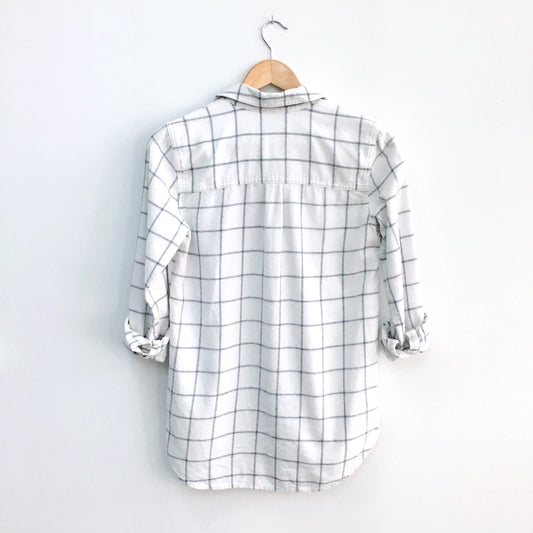 Madewell Classic Ex-Boyfriend Flannel - size xxs