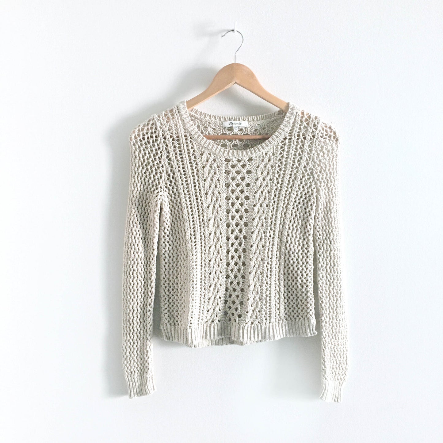 Madewell Summerstitch Pullover - size xxs