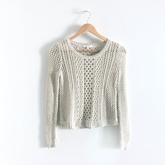 Madewell Summerstitch Pullover - size xxs