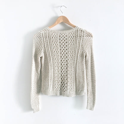 Madewell Summerstitch Pullover - size xxs