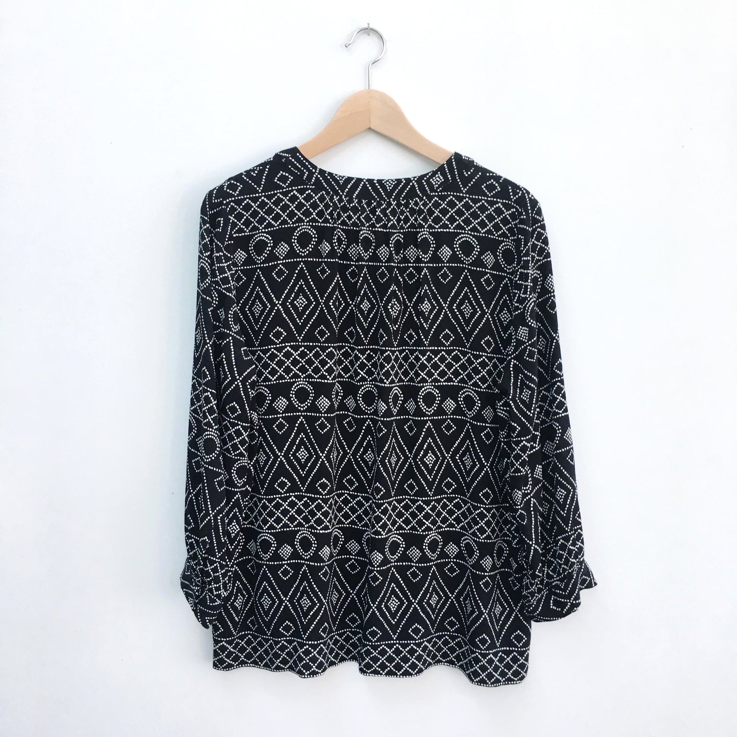 Madewell lace-up Caravan blouse - size Small