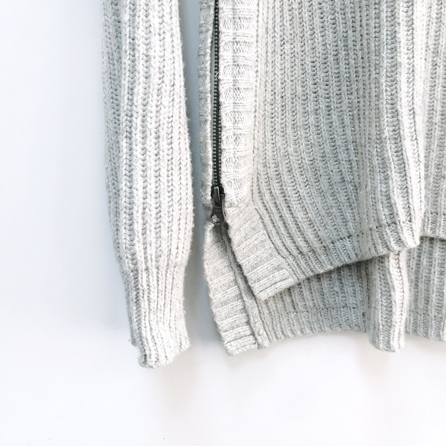 Madewell Tracklist Side Zipper Sweater - size Medium