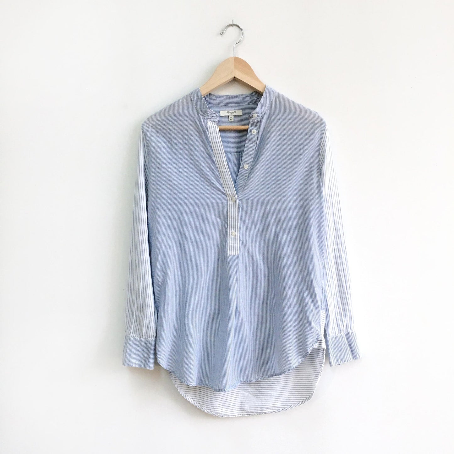 Madewell Wellspring Popover Shirt - size xs