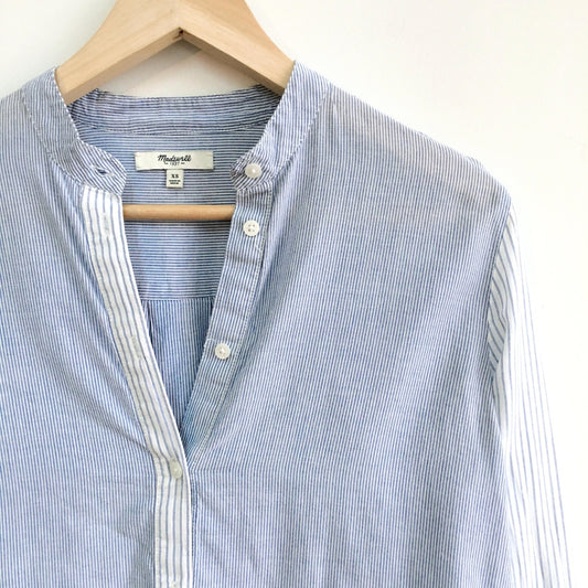 Madewell Wellspring Popover Shirt - size xs